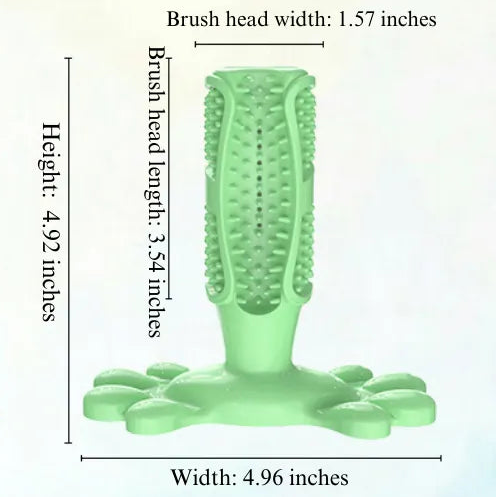 Paw Print Toothbrush Chew