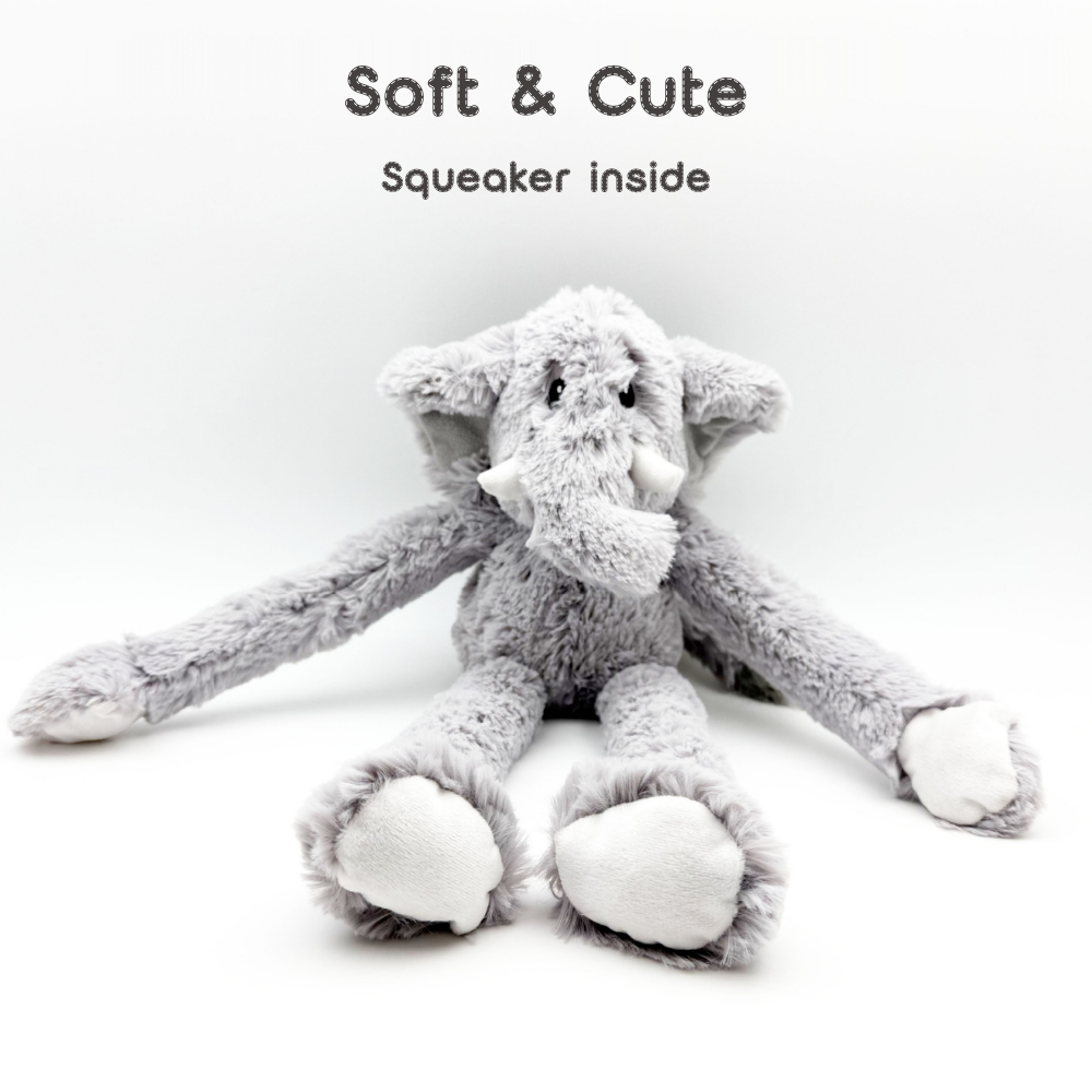 Jumbo the Elephant Squeaky Toy