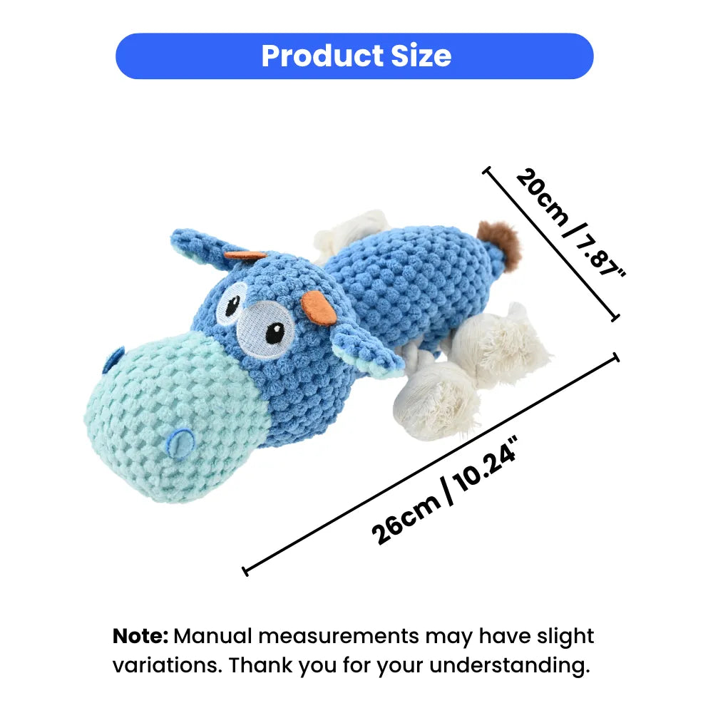 Tough Hippo Squeaker