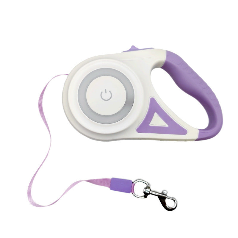 Glow Series Retractable LED Dog Leash