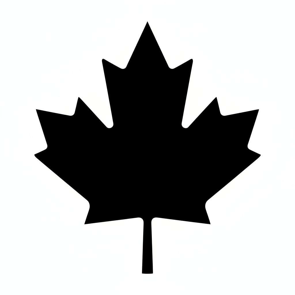Large maple leaf icon