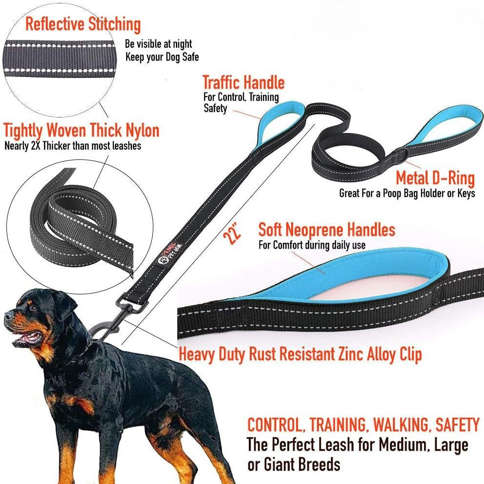Everyday Comfort Grip Reflective Leash