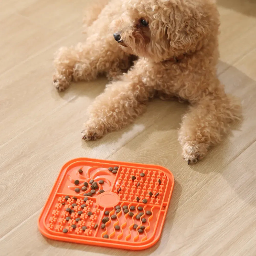 LickMat Multi-Texture Feeding Mat