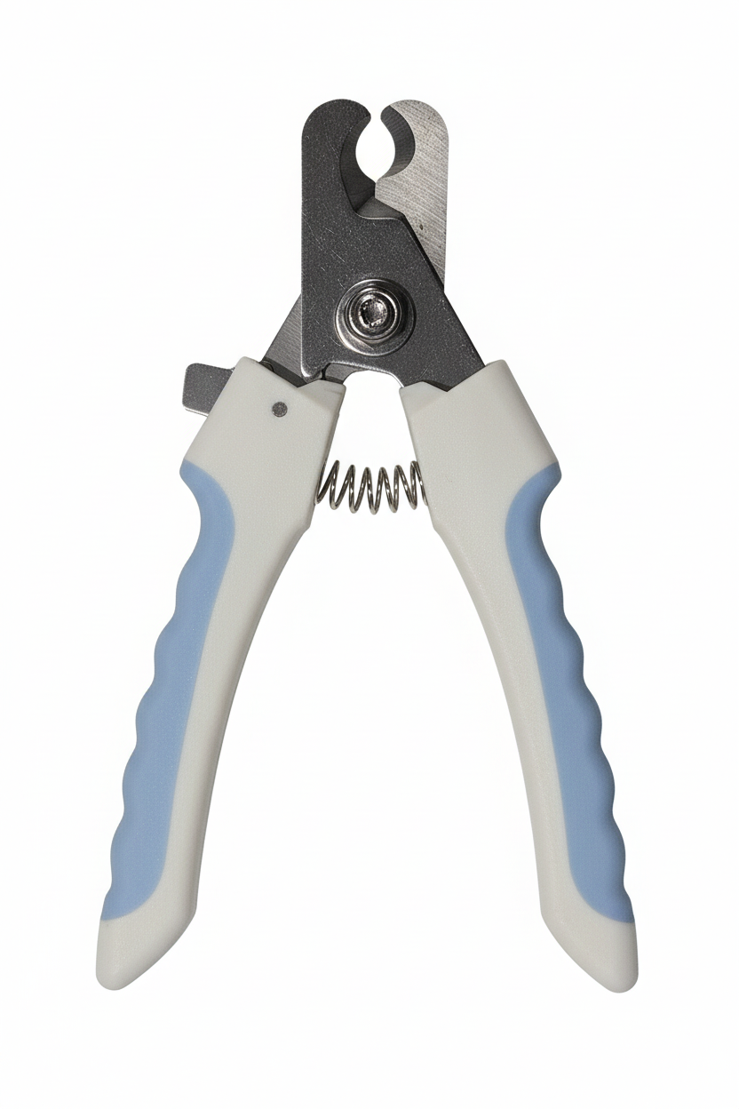 Blue pet nail clipper front